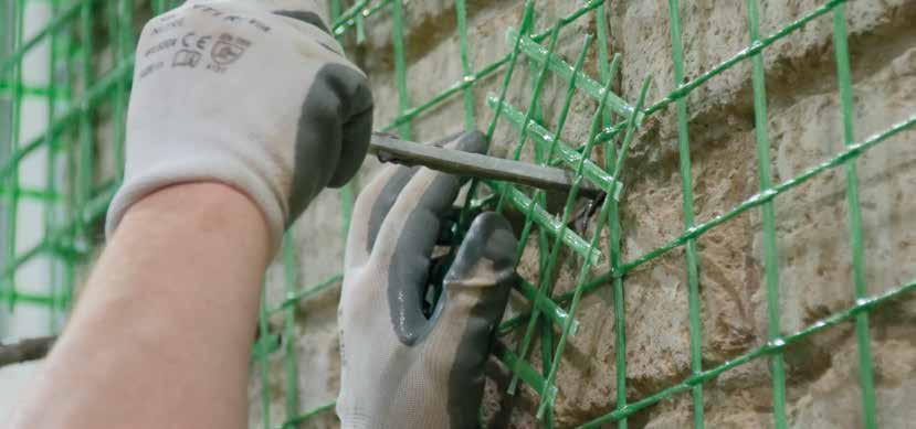 Masonry reinforcement work