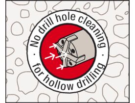 Injecting FIS EM Plus mortar from the drill hole base